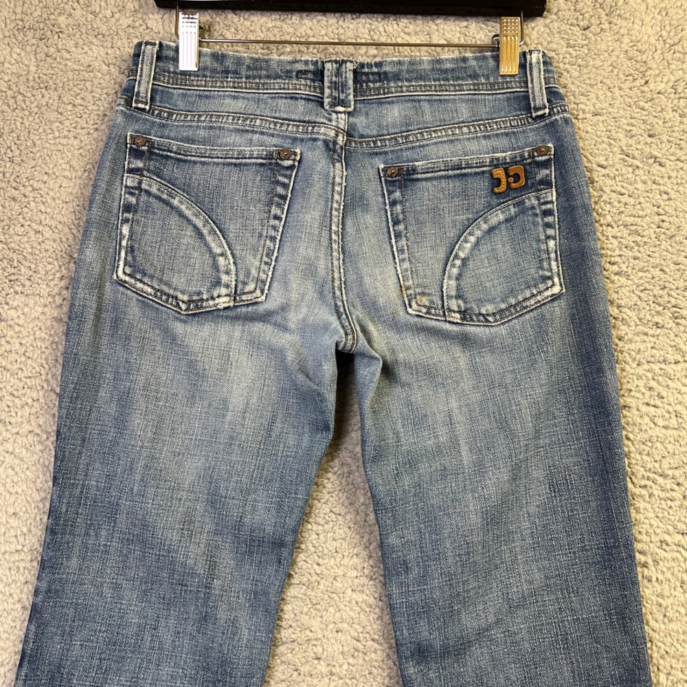 Joes Provocateur Bootcut Jeans Women 26 Blue Denim Harvey Wash Western Flare Y2K - Picture 4 of 11